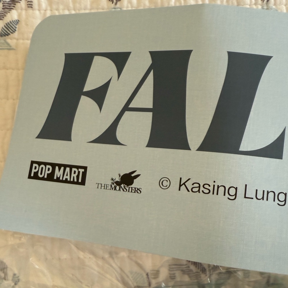 Pop Mart THE MONSTERS FALL IN WILD SERIES-Denim Messenger Bag - Picture 5 of 11